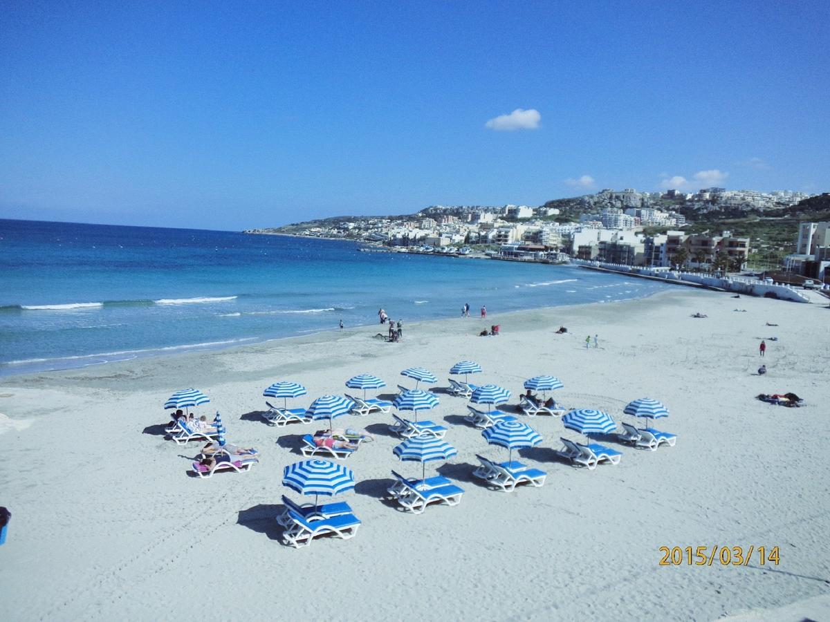 Maltaholiday Seafront Penthouse Daire Mellieħa Dış mekan fotoğraf