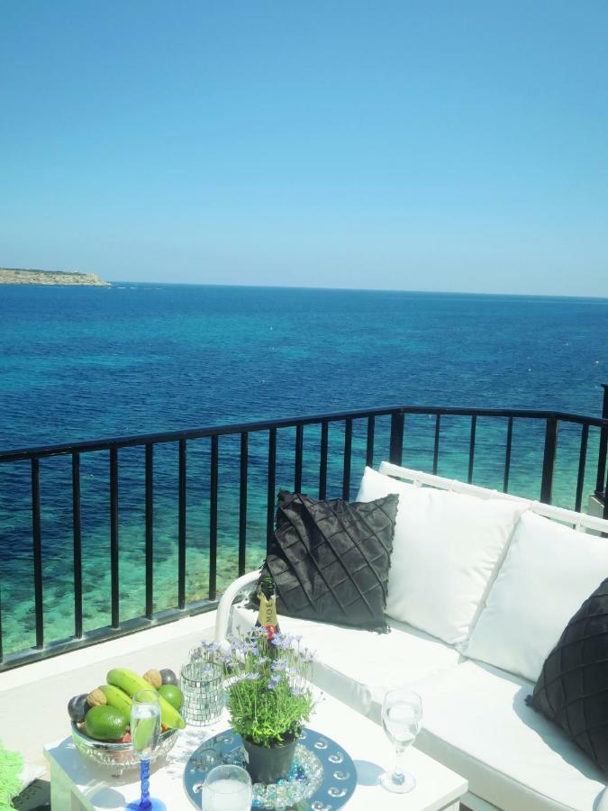 Maltaholiday Seafront Penthouse Daire Mellieħa Dış mekan fotoğraf